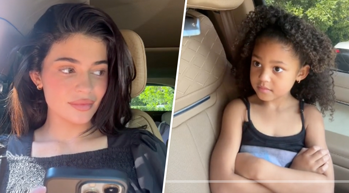 Kylie Jenner et sa fille Stormi reconstituent une scène de « White Lotus » dans une jolie vidéo TikTok