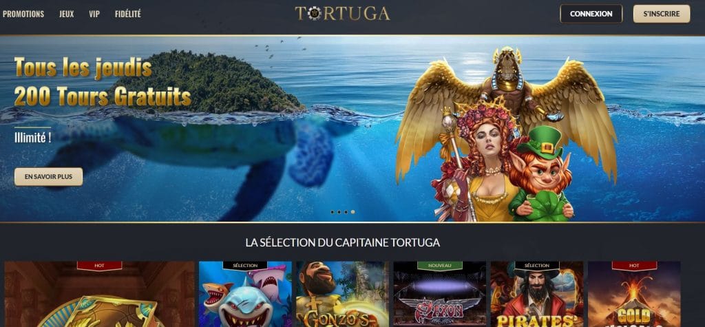 Tortuga Casino : Venez découvrir l’univers fascinant du casino en ligne !