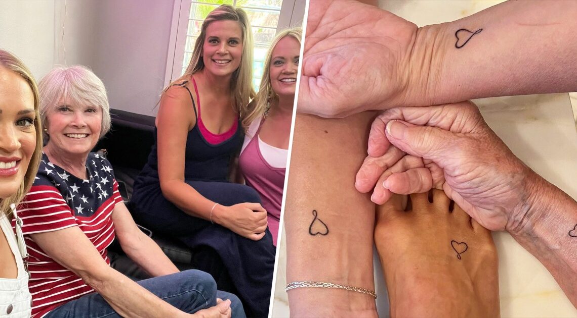 Carrie Underwood obtient des tatouages ​​​​assortis avec sa mère et ses sœurs – à la demande de sa mère