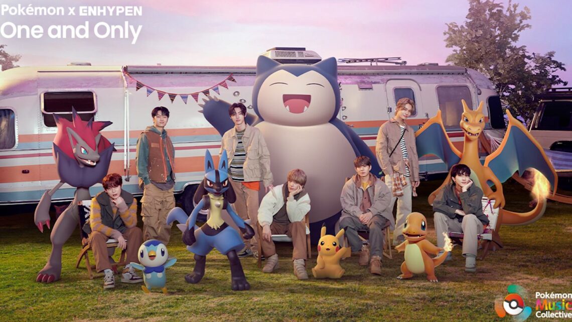 ENHYPEN s’associe à Pokémon Music Collective pour « One And Only »
