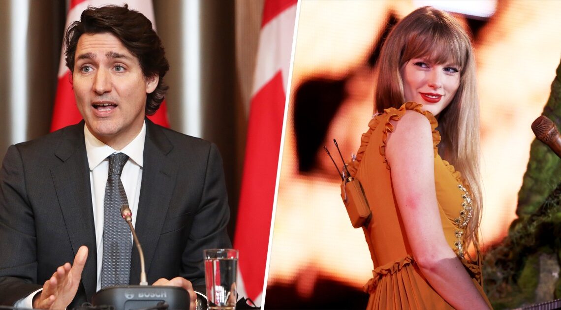 Justin Trudeau, au nom de tous les Swifties canadiens, demande à Taylor d’amener sa tournée dans son pays
