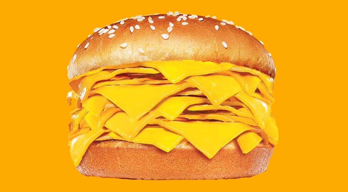 Le nouveau «cheeseburger» de Burger King Thailand contient 20 tranches de fromage – et pas de viande