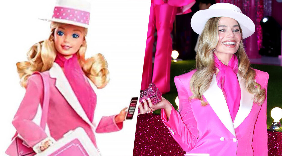 Margot Robbie éblouit sur le tapis rouge dans les looks Barbie des années 60 et 80